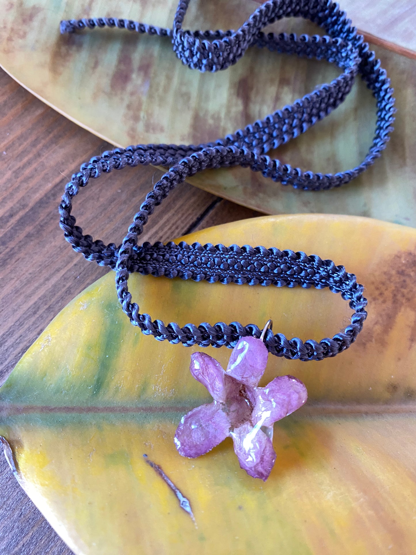 Gargantilla flor mini del puerto