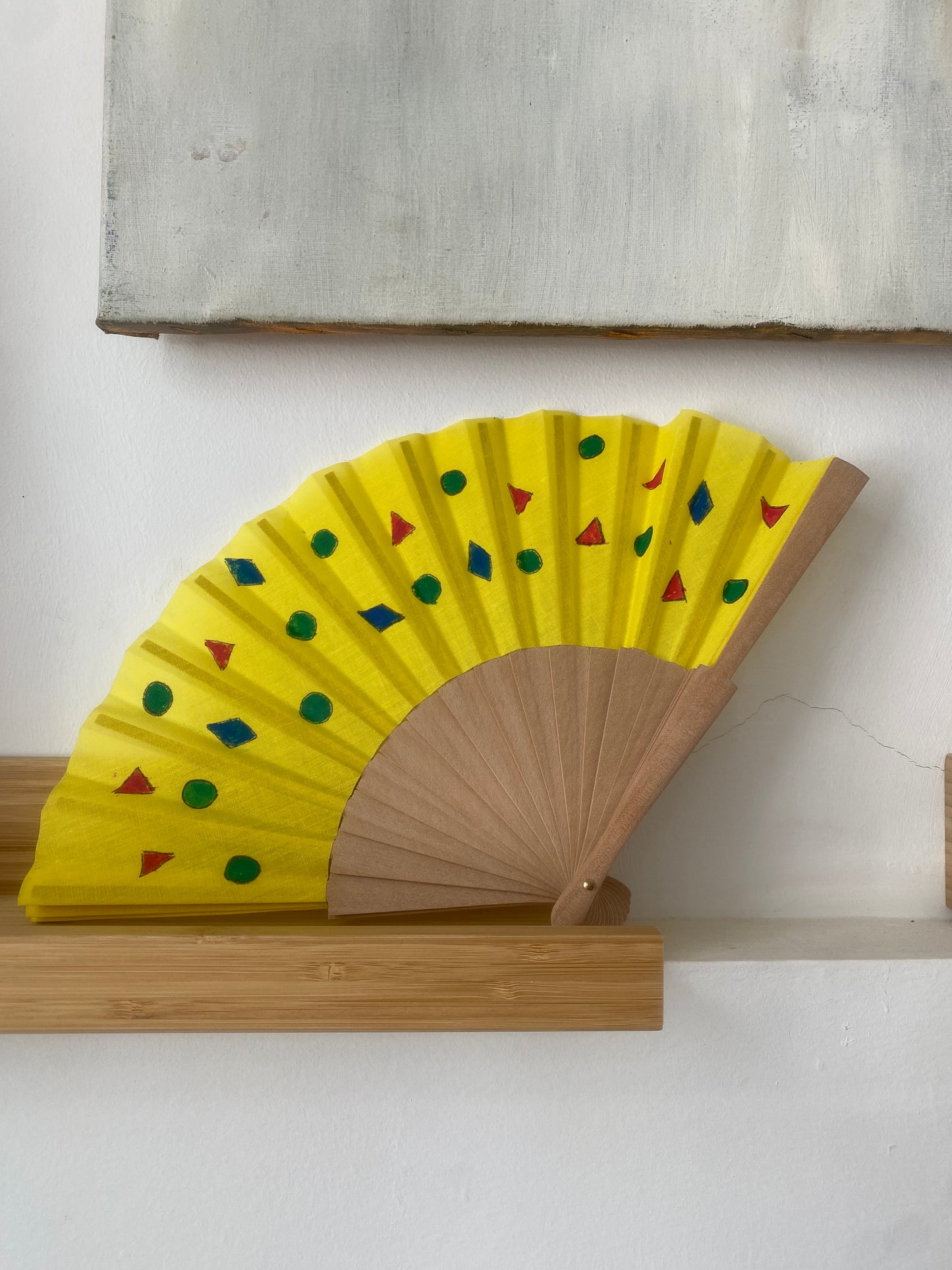 Hand-painted fans