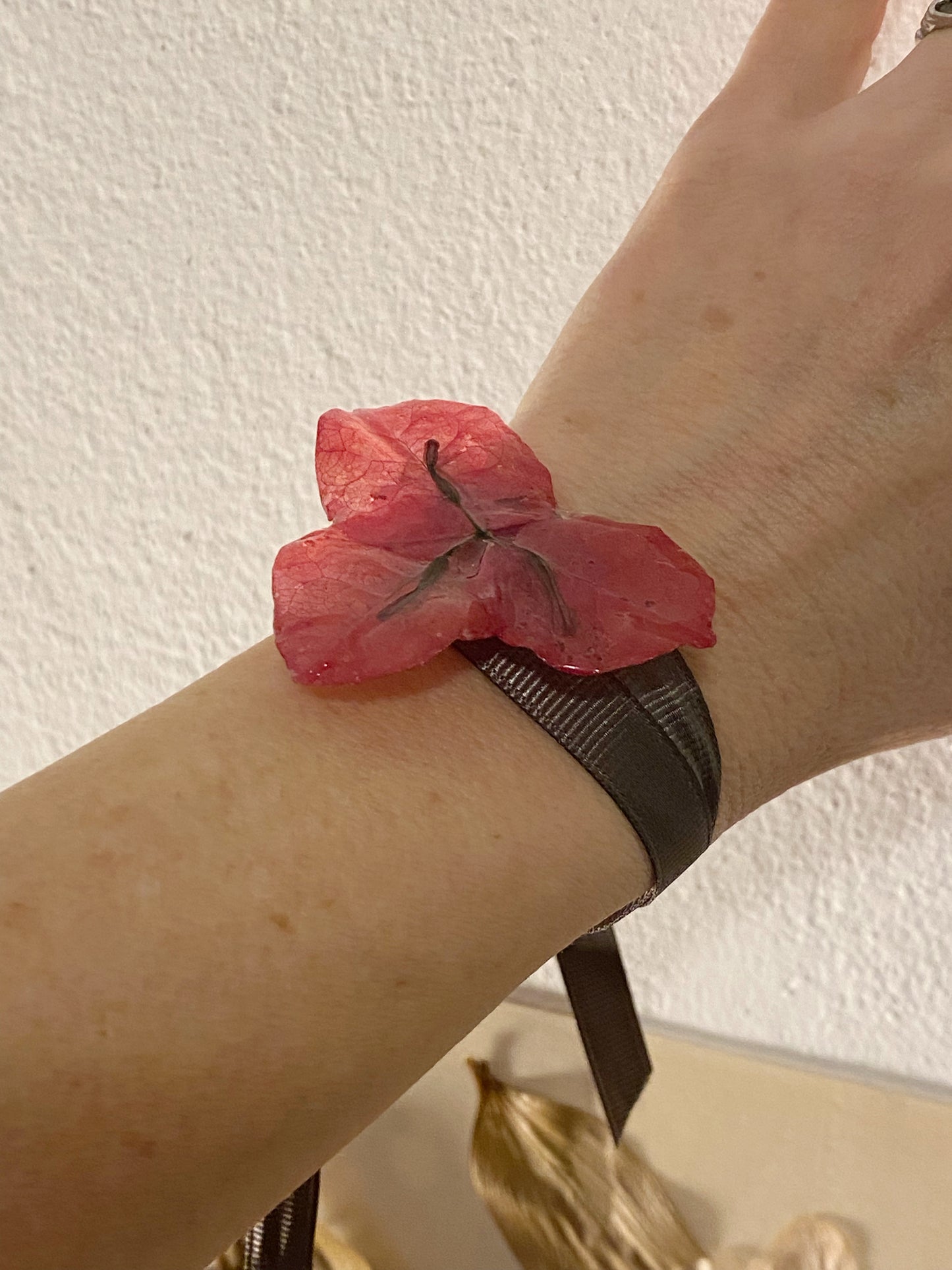 Bougainvillea Choker/Bracelet 