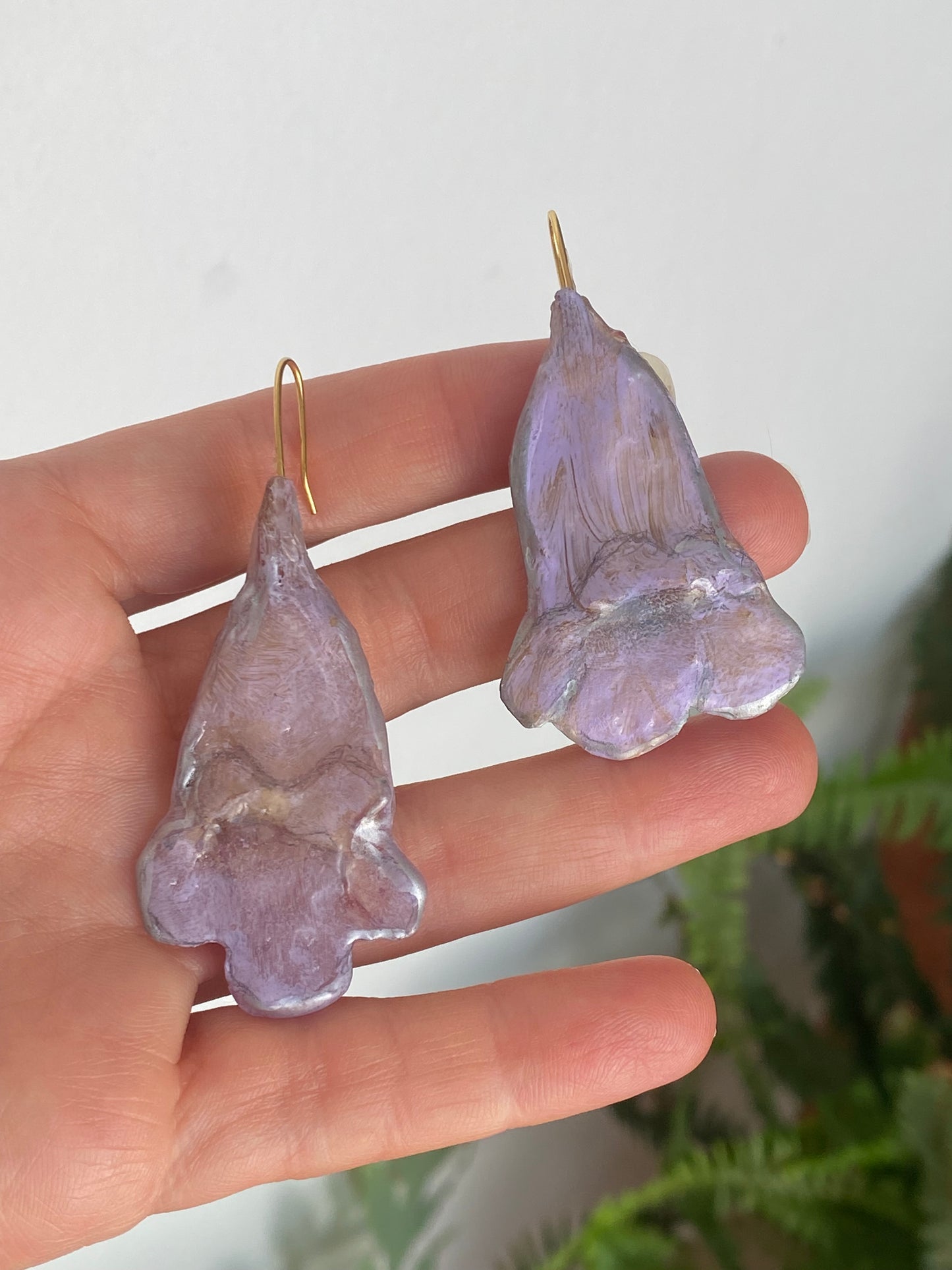 Pendientes de Jacaranda