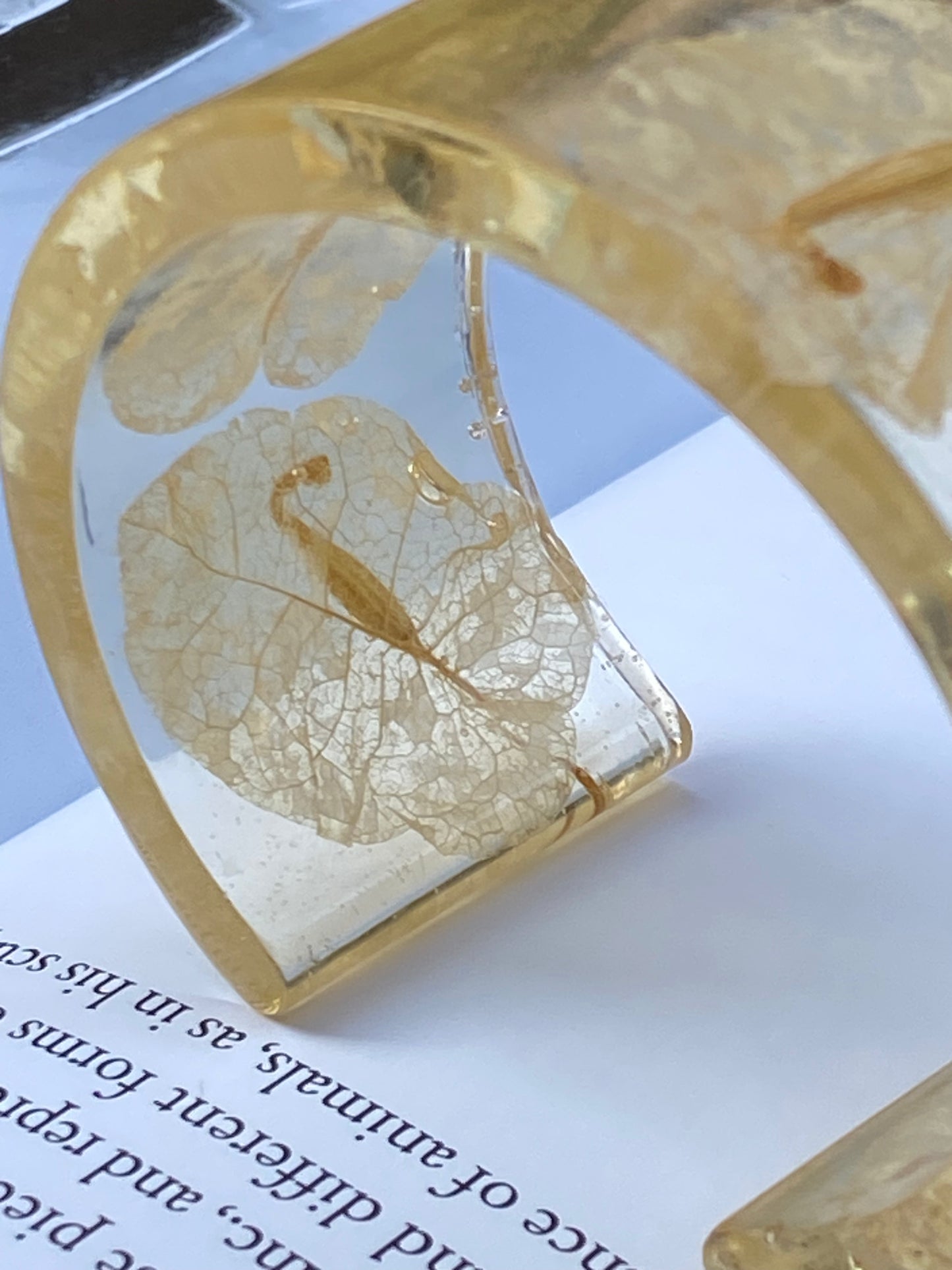 Brazalete de bugambilias blancas de Córdoba.