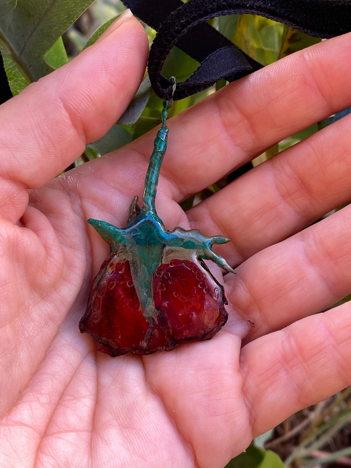Gargantilla Rosa mini