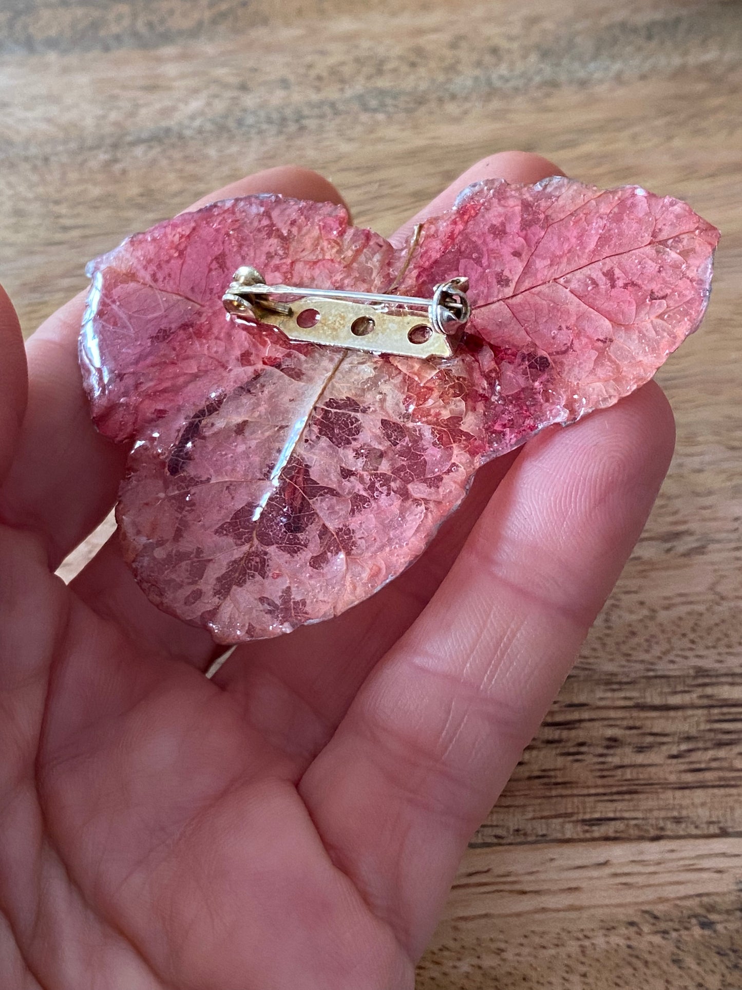 Bougainvillea brooch