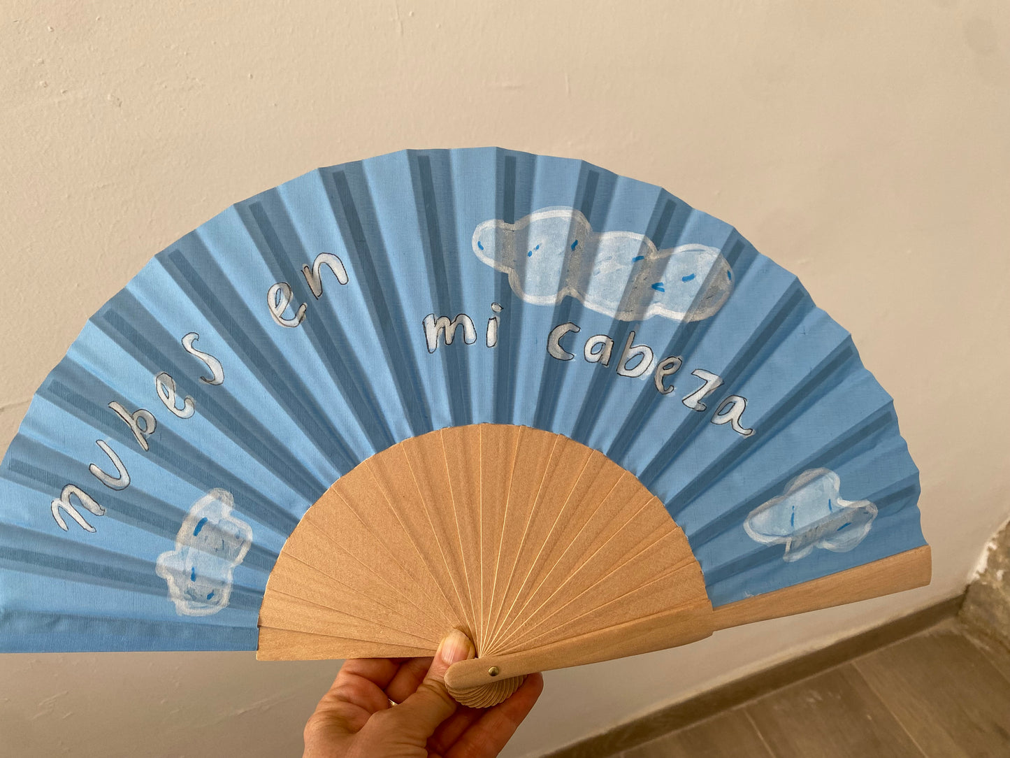 Hand-painted fans 