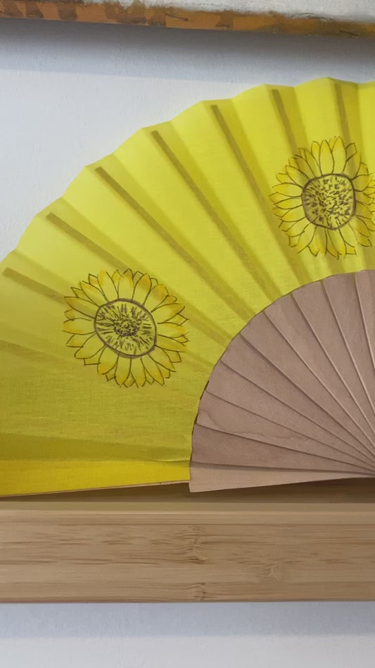 Hand-painted fans 